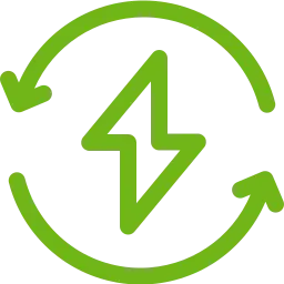 Energy saving icon