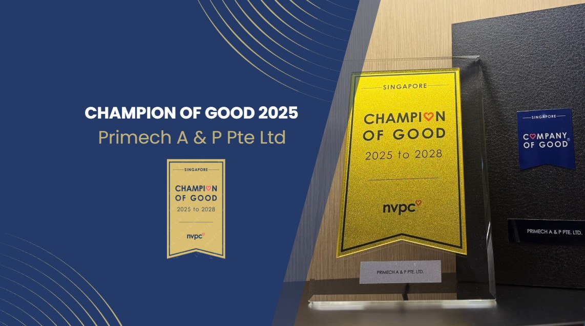 Primech A & P, a Subsidiary of Primech Holdings, Receives Prestigious “Champion of Good” Recognition