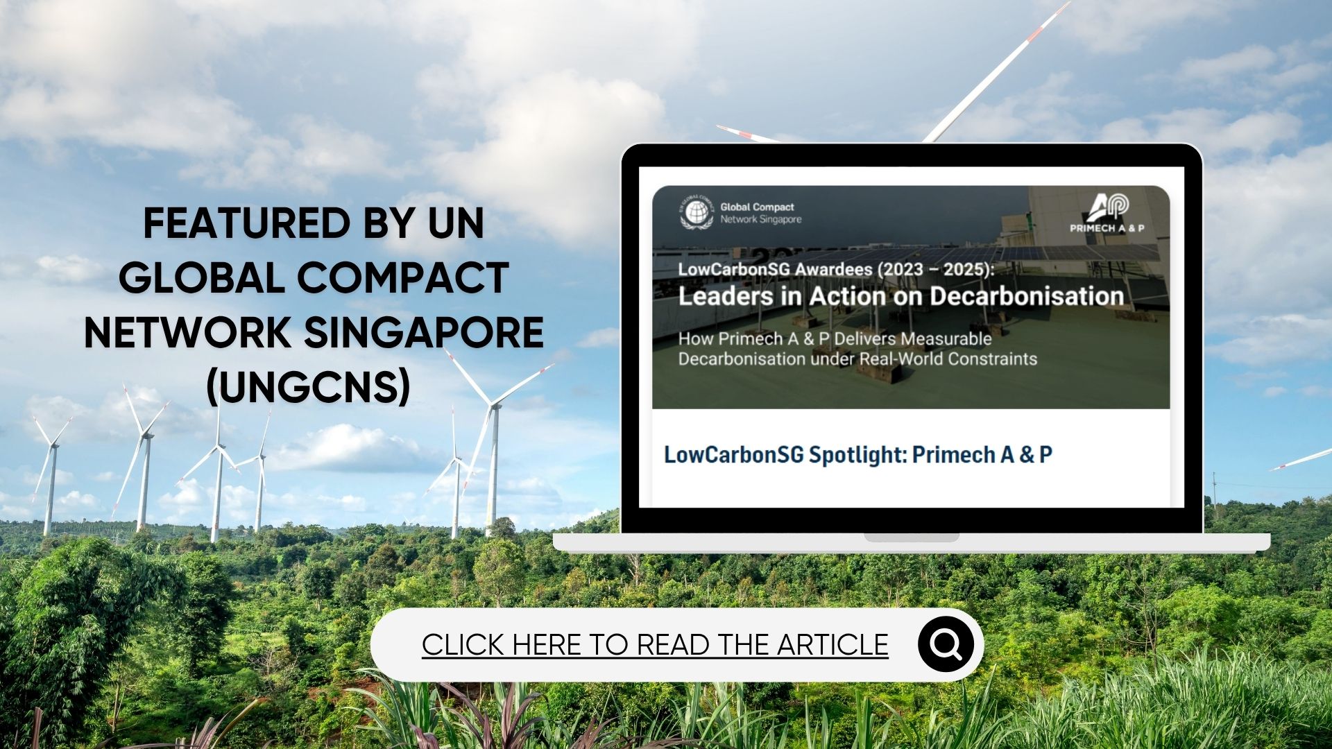Sustainable Cleaning Singapore: Our Low-Carbon Journey